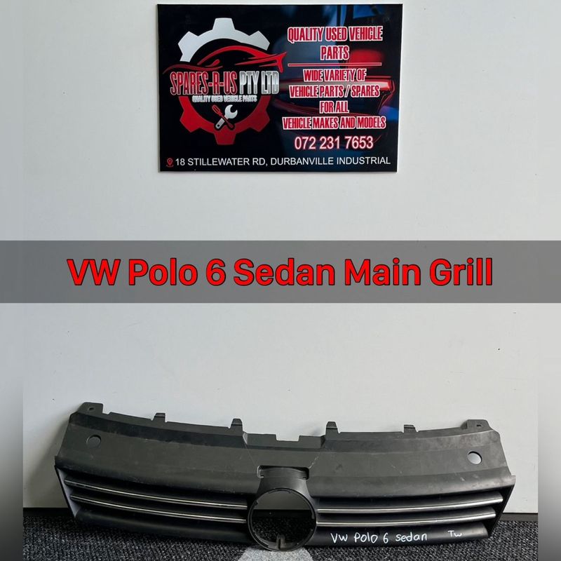 VW Polo 6 Sedan Main Grill for sale