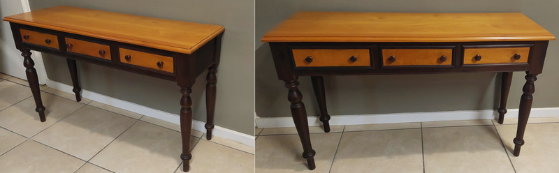 VINTAGE DRESSER TABLE (WITH 3 DRAWERS) - - Made [1979 - 1981]