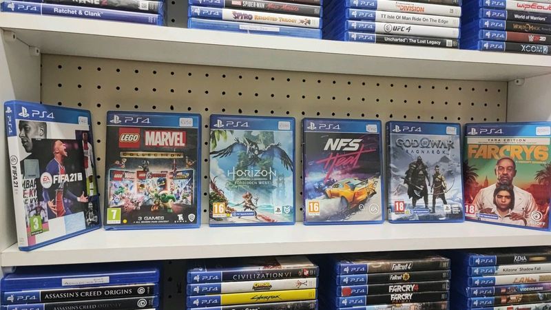 Ps4 games from R250 upwards