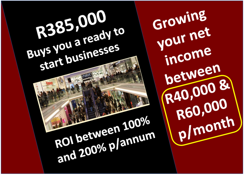 R385,000 buys you a ready to start business