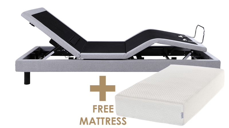 Motorized beds SINGLE MATTRESS AND ADJUSTABLE BASE