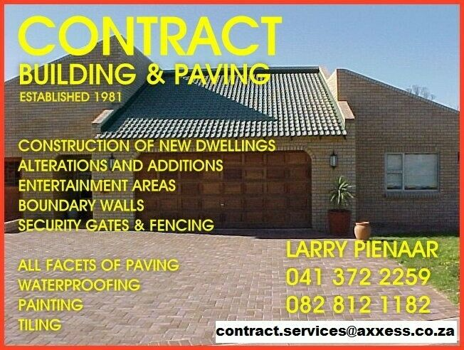 CONTRACT BUILDING AND PAVING EST 1981