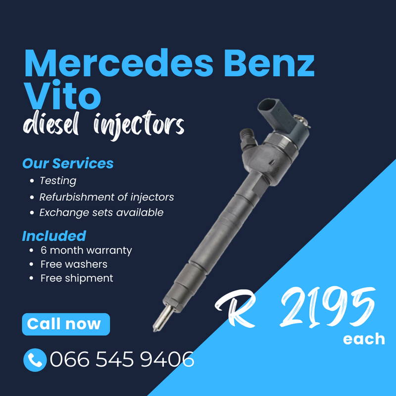 Mercedes benz Vito diesel injectors for sale on exchange