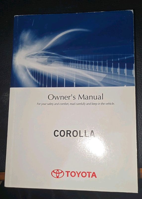 2015 Toyota Corolla Owners Manual and Multimedia Player Manual