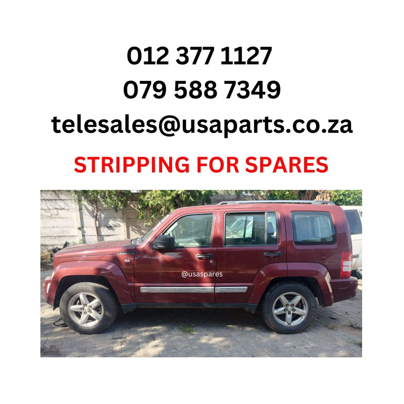 STRIPPING 2008 JEEP CHEROKEE 3.7 CVT SXT FOR SPARES