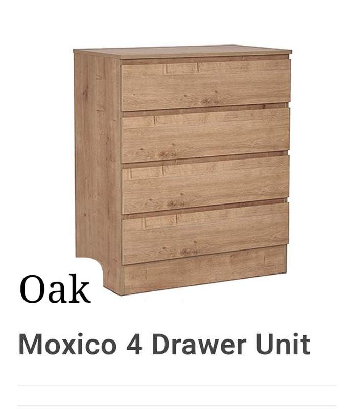 4 drawer chest of drawers with handleless drawers only R 1859!! March Madness sale ends next week!!?