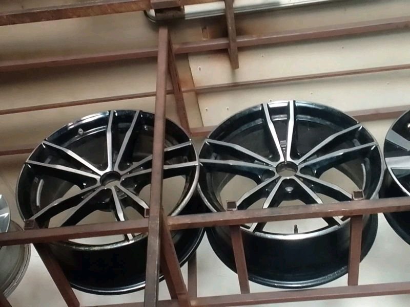 Selling two 19inches original b m w mags 5x112 p c d 8 j and 8 5 j this two rims are perfect R3500