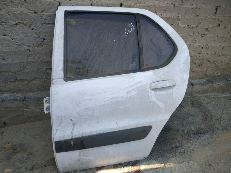 Tata Indica left rear / back door with glass window mechanism and door lock