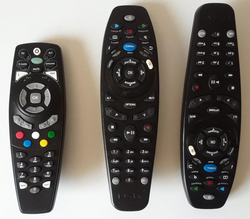 DSTV Remote controls A6 and B3. R100 each. I am in Orange Grove.