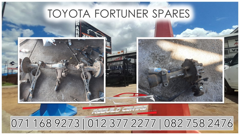 Toyota Fortuner spares.