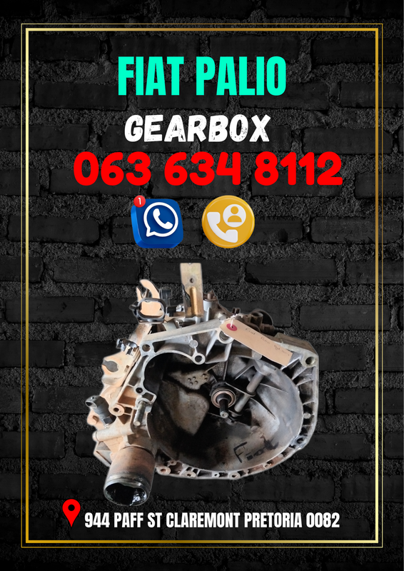 Fiat palio gearbox R4500 Call or WhatsApp me 063 149 6230