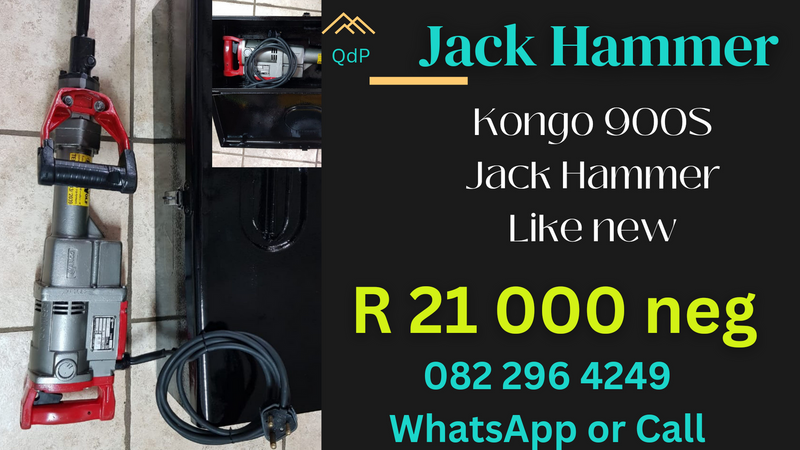 Bargain Buy!! Kongo 900S Jack Hammer