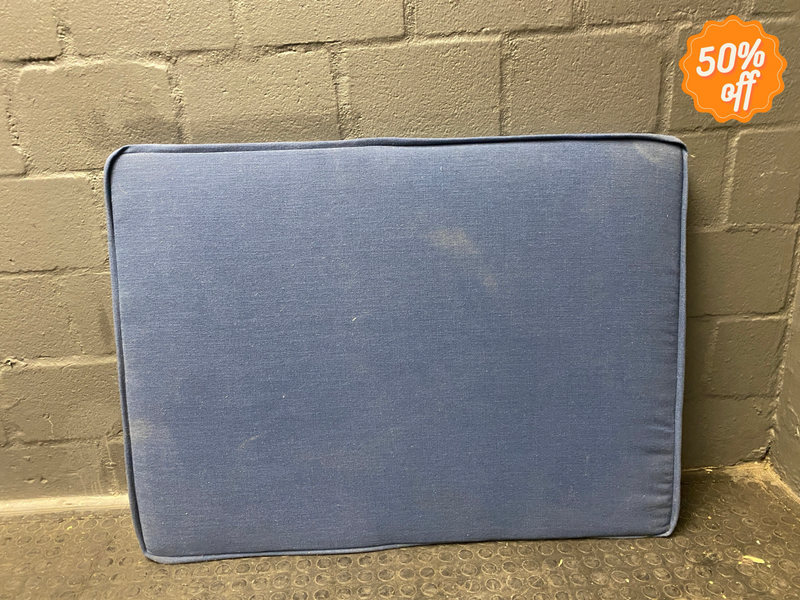 Three Quarter Blue Headboard -REDUCED- A40615