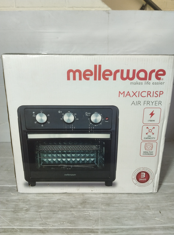 Mellerware - Manual Operation Airfryer Oven 23L 1700W &#34;MaxiCrisp&#34;