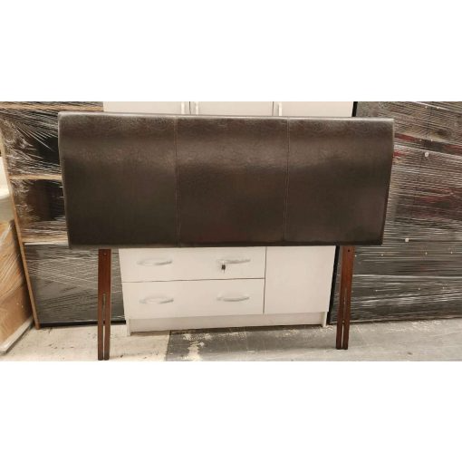 Headboard Queen brown PU leather for R600