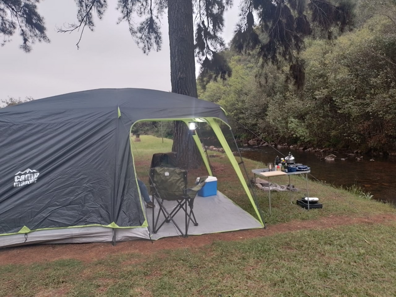 Family Tent and Airbed