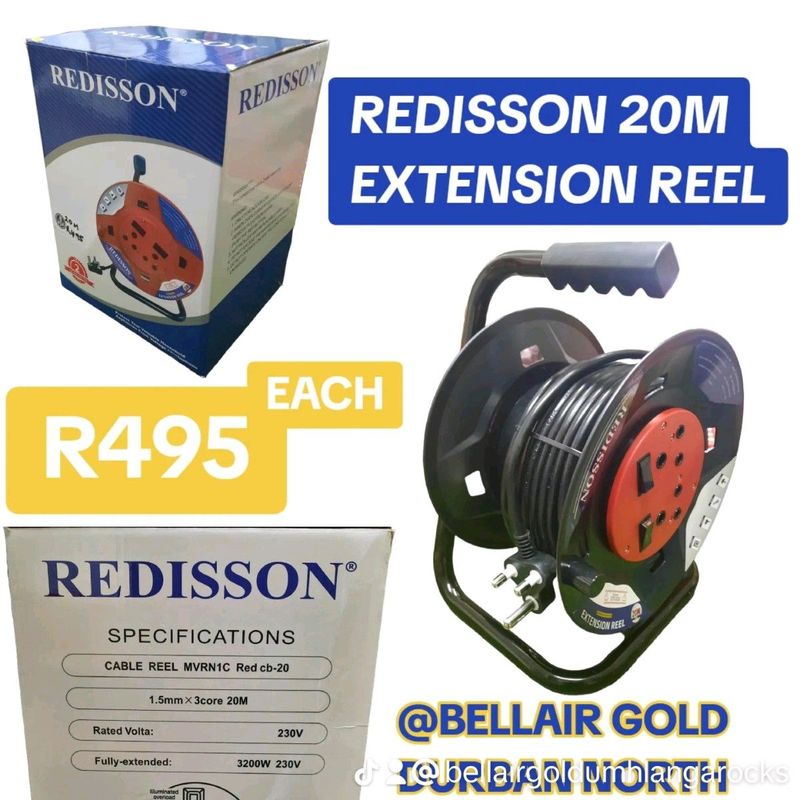 REDISSON 20M EXTENSION CABLE REEL