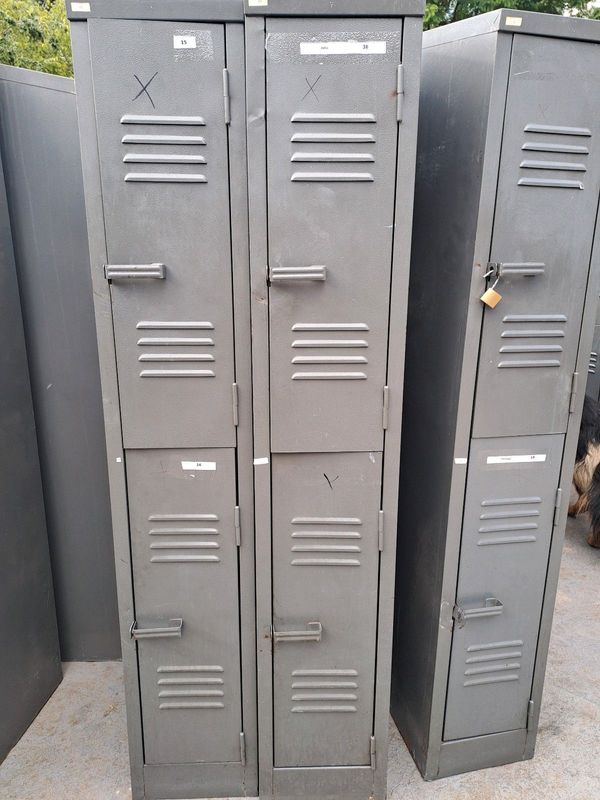 2 door steel lockers for offices