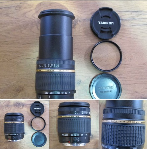 Tamron Macro Zoom Lens AF 18-250mm F/3.5-6.3 Di-II LD Aspherical (IF) for Canon Digital SLR Cameras