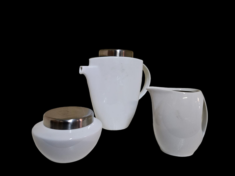 3 PC Porcelain Tea/Coffee set 4cup