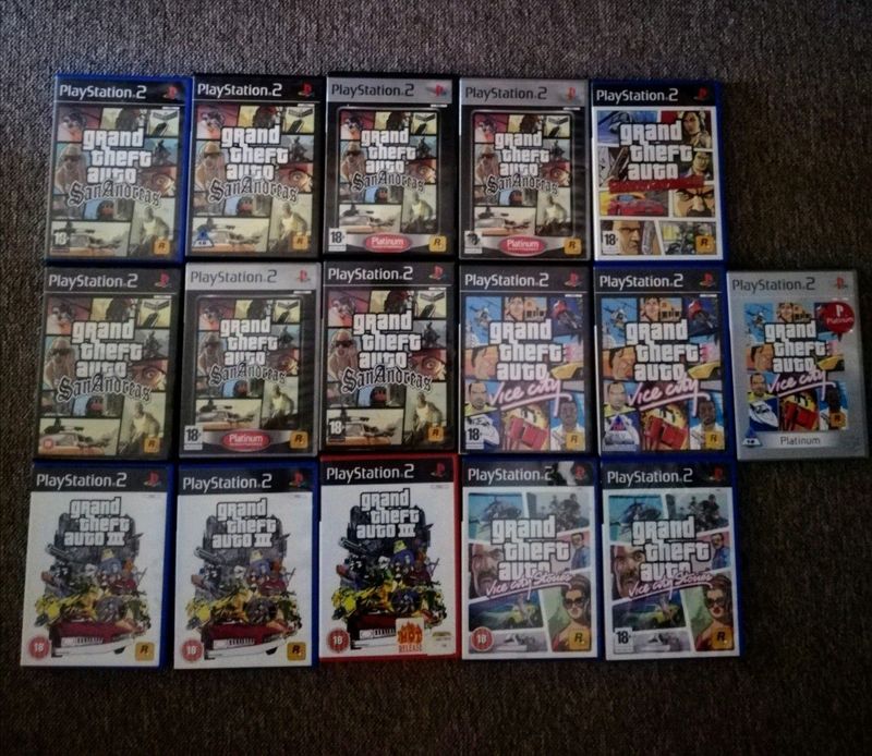 Original PS2 GTA GAMES For Sale.