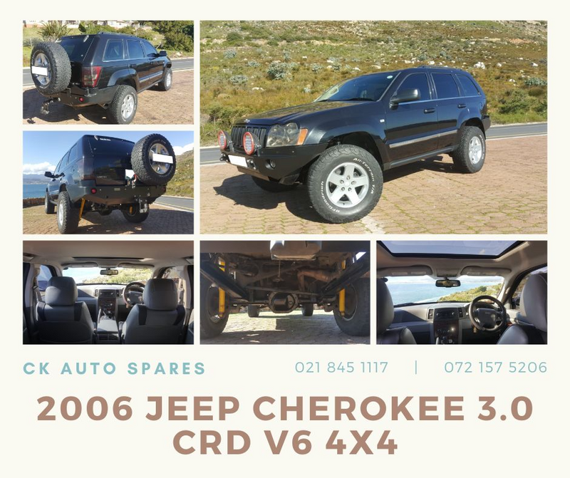 Jeep Cherokee Limited 3.0 crd V6 4x4 2006 spares for sale