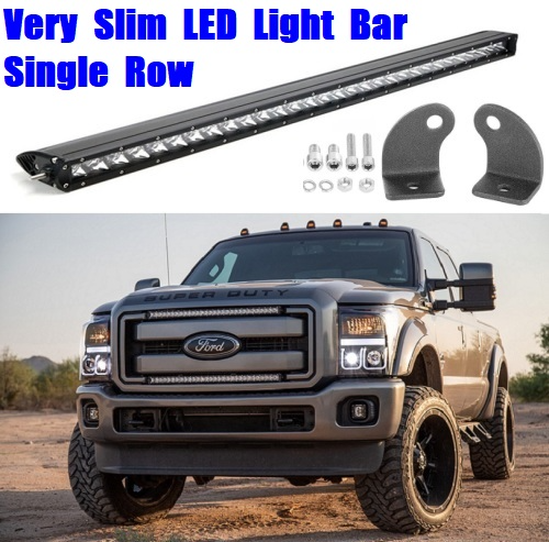 Very Long LED Light Bar 800mm Ultra Slim Single Row Design 9~60V DC 90Watts. Brand New Products.