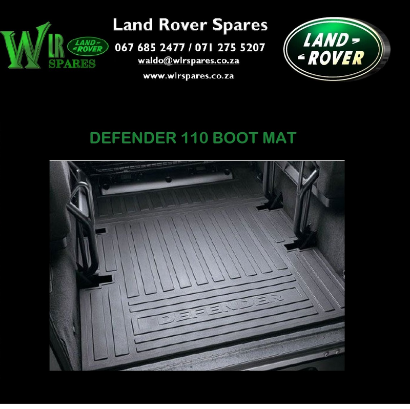 Land Rover spares - Brand new Defender rubber boot mat for sale