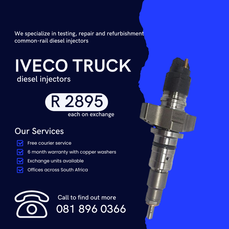 IVECO TRUCK DIESEL INJECTORS FOR SALE ON EXCHANGE