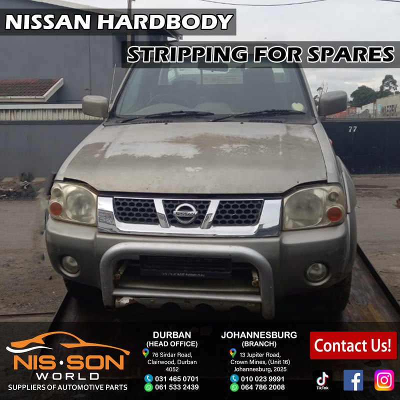 NISSAN HARDBODY STRIPPING FOR SPARES