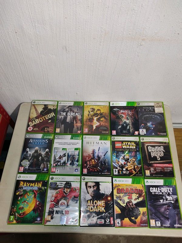 Xbox 360 Games, Sold separately