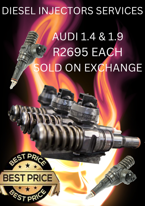 AUDI 1.4 &amp; 1.9 DIESEL INJECTORS FOR SALE ON EXCHANGE