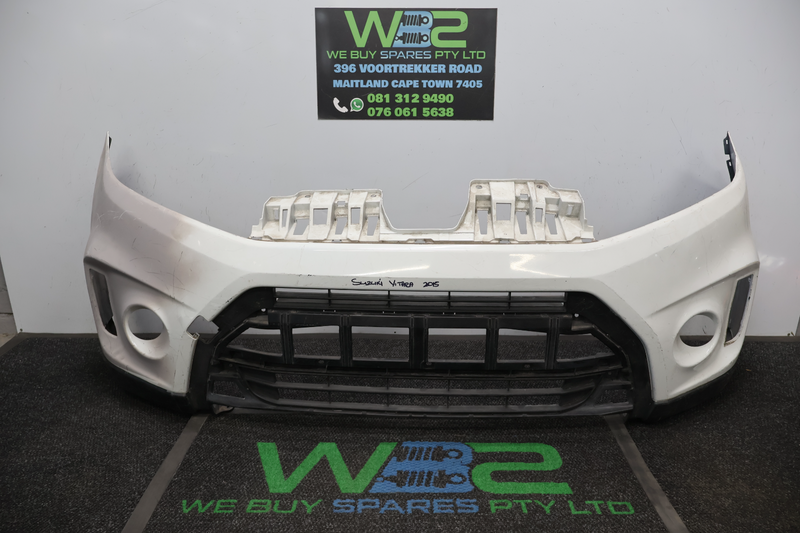 Suzuki Vitara 2015 White Front Bumper