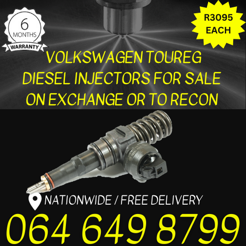 VW Toureg diesel injectors for sale on exchange with warranty.