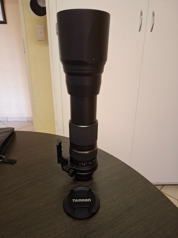 Tamron SP 1560 - 600 F5 - 6.3 Zoom lens. (Canon)