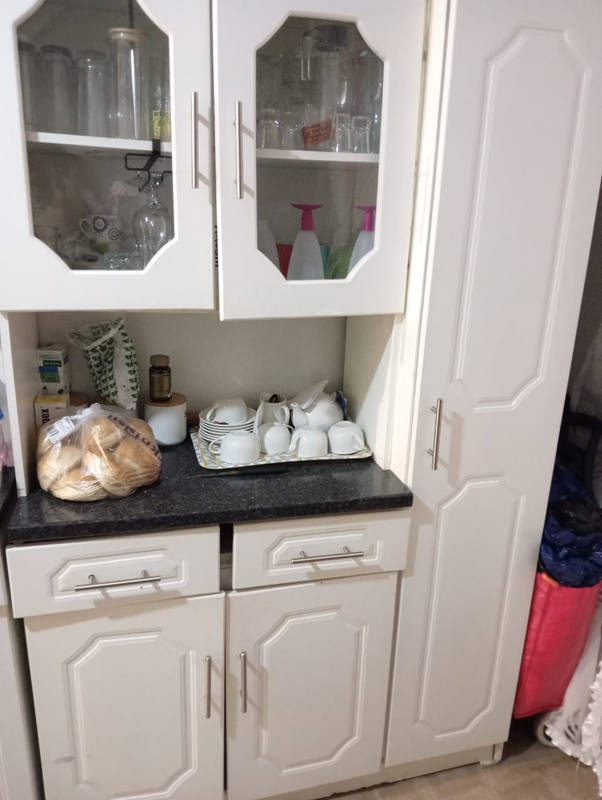 Used kitchen cupboard