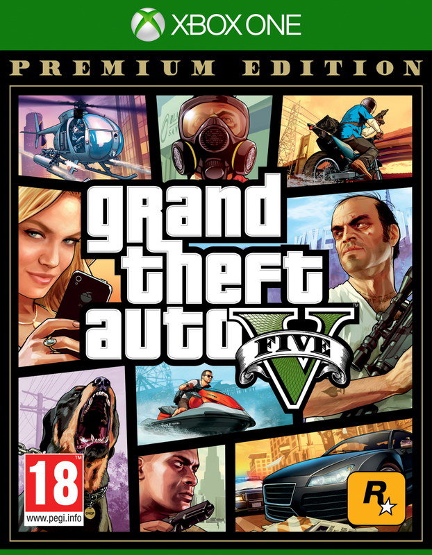 Xbox One Grand Theft Auto V Premium Edition (GTA 5)(new)