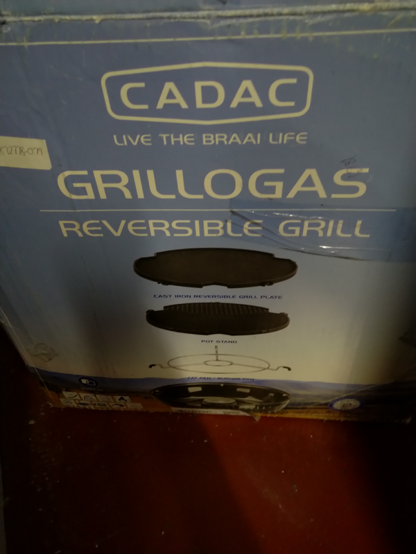 Cadac grillogas reversible grill