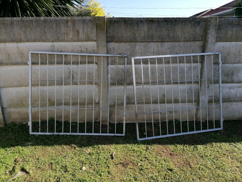 Steel galvanized gate