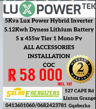 Luxpower Solar Packages