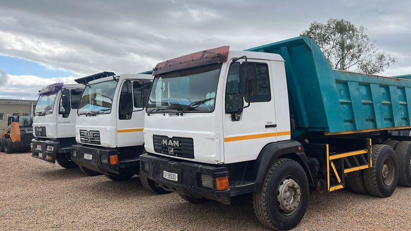3 x MAN TIPPERS AVAILABLE
