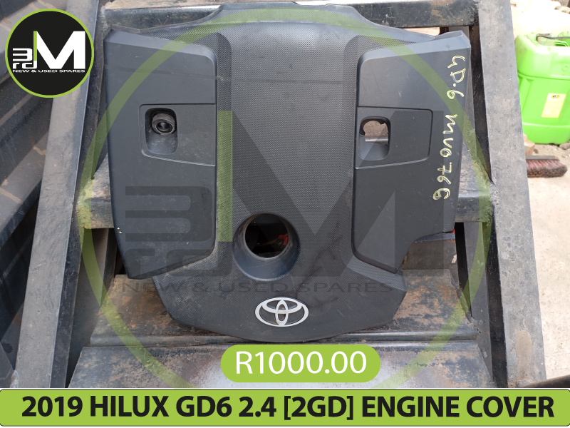 2019 HILUX GD6 2.4 [2GD] ENGINE COVER R1000 MV0765