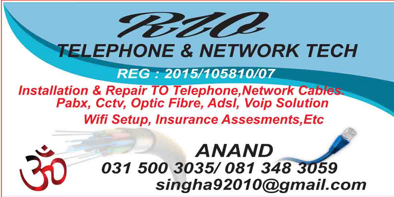 Telephone,Networking.CCtv - Ad posted by Anand Singh