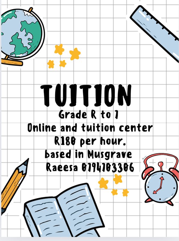 Tuition grade R to 7