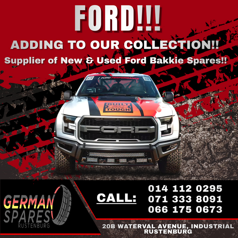 Supplier of New &amp; Used Ford Bakkie Spares!!!