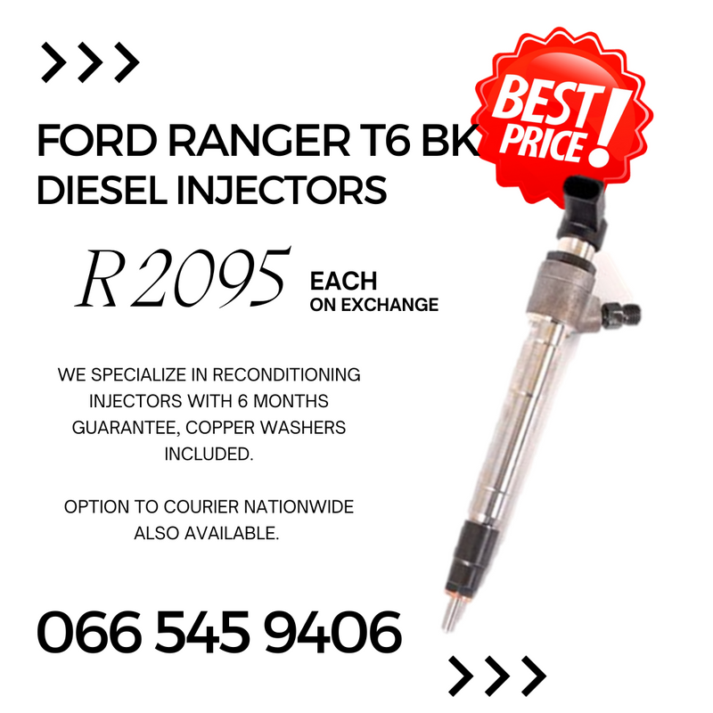 Ford Ranger 3.2 BK diesel injectors for sale