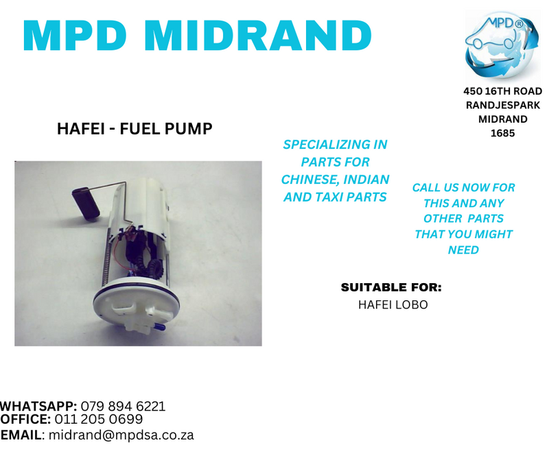 Hafei - Fuel Pump