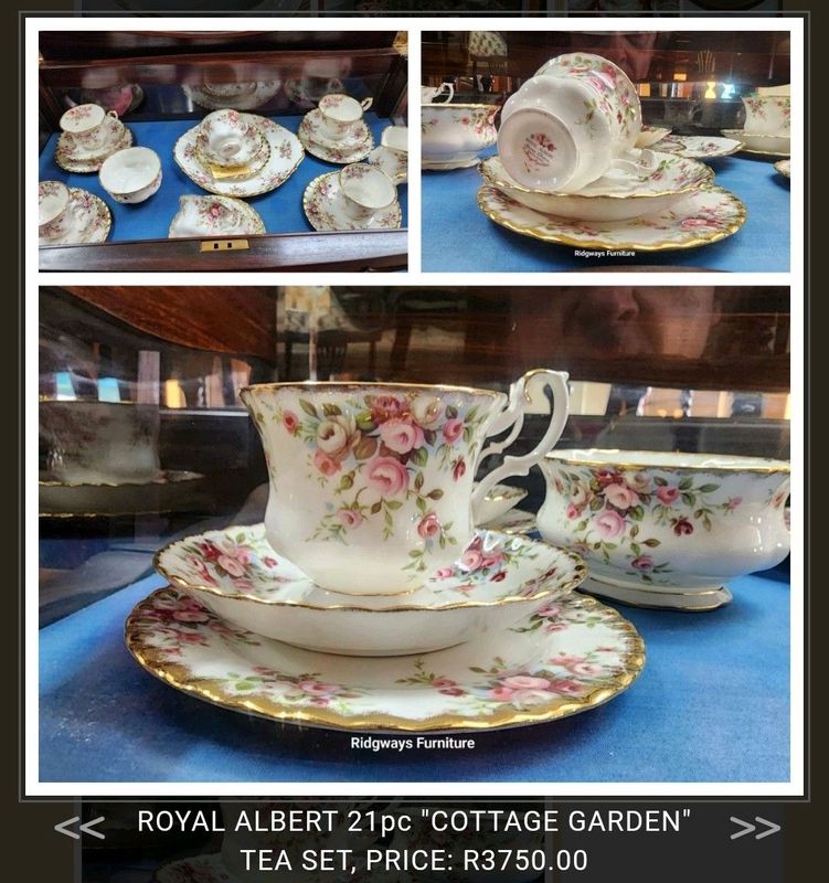 New Arrivals at Ridgways Furniture,  Royal Albert Tea sets