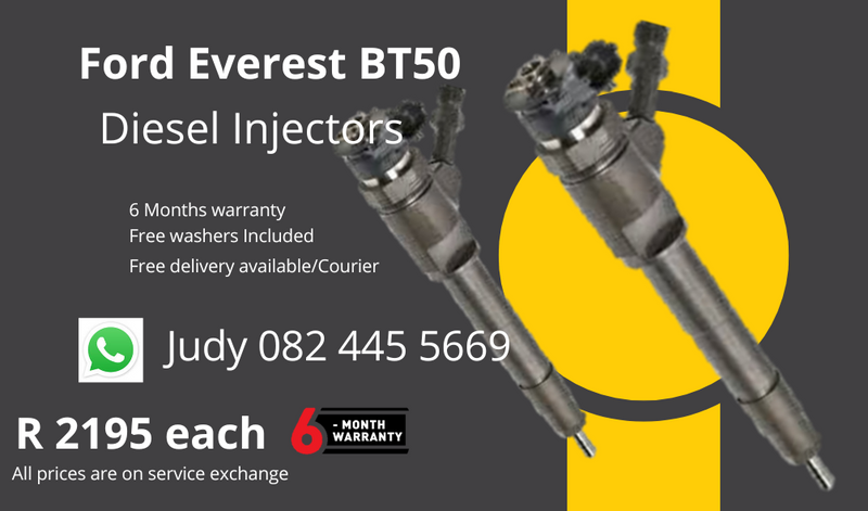 Ford Everest BT50 Diesel Injectors