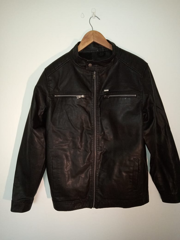 Leatherette Jacket, Black, Brand New, R500